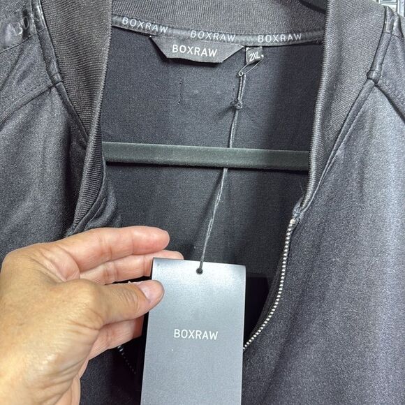 (M1) NT BOXRAW, WHITAKER JACKET AND JOGGER SET - BLACK, size 2XL - Picture 12 of 13